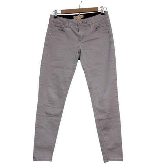 Democracy Ab Technology Jeans Size 4 Gray Skinny Ankle Slimming Comfort Stretch - Picture 1 of 12